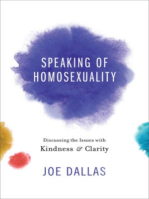 Speaking of Homosexuality - ebook
